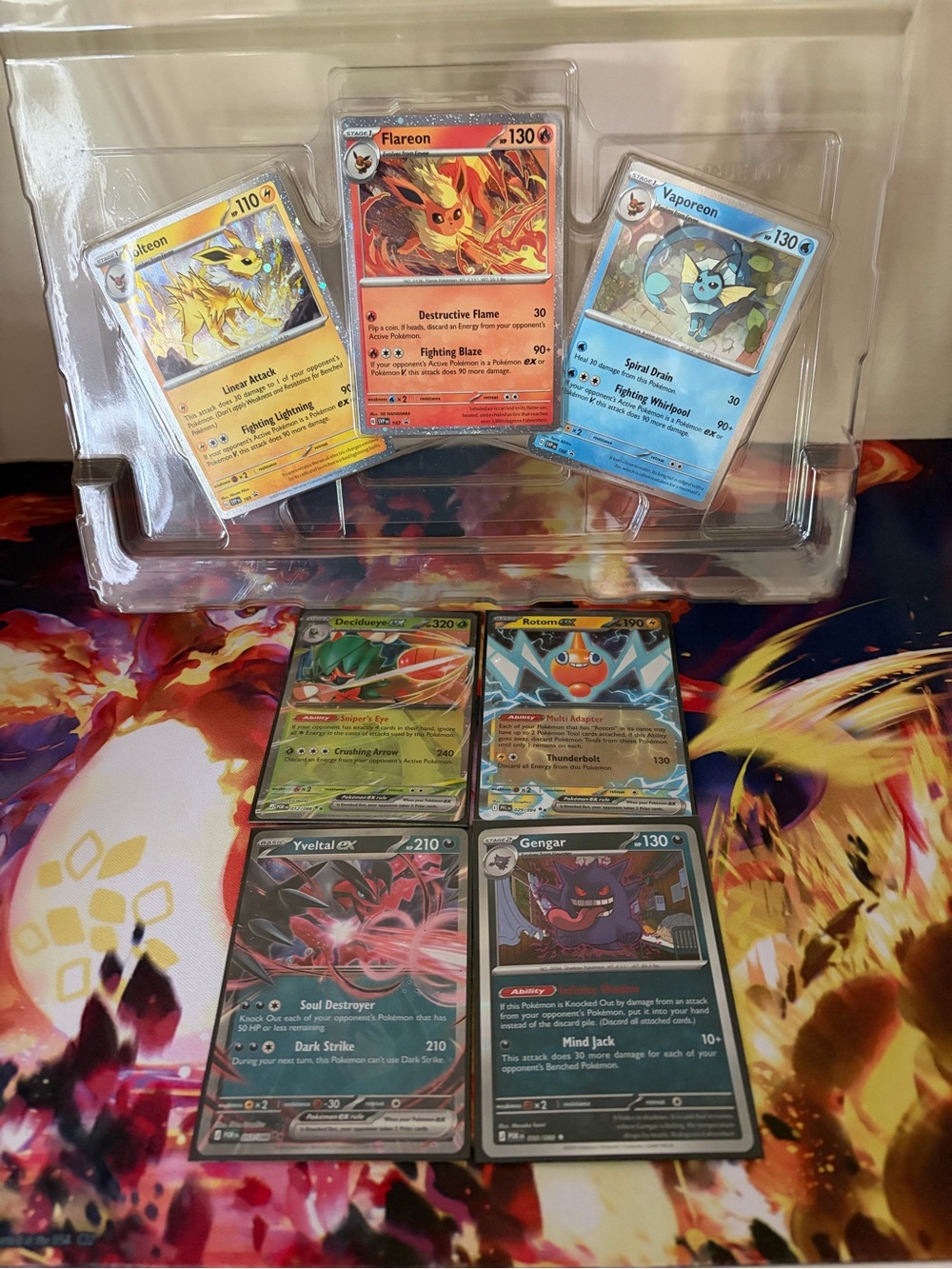 Pokémon TCG Vaporeon Jolteon Flareon & Assorted Promo Cards